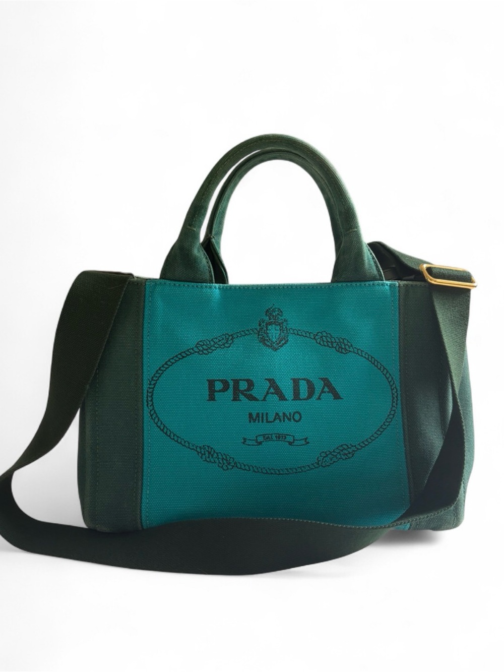 Prada Canapa Tote Bag - Picture 1 of 15